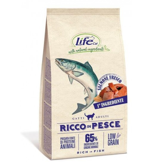 Life gatto adulto Salmone 400 gr