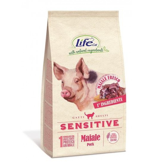 Life gatto adulto Sensitive Maiale 400 gr