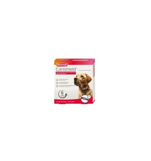 Collare Antipulci Beaphar Canishield taglia grande 2 collari da 65 cm