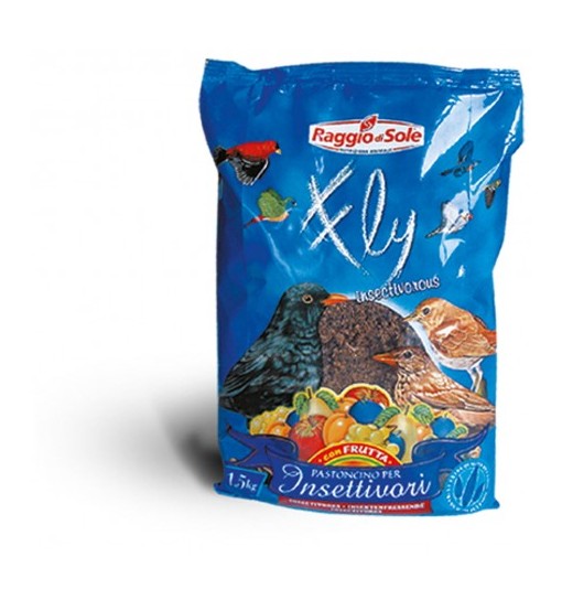 Pastone per insettivori con frutta 1,5 kg Raggio di sole
