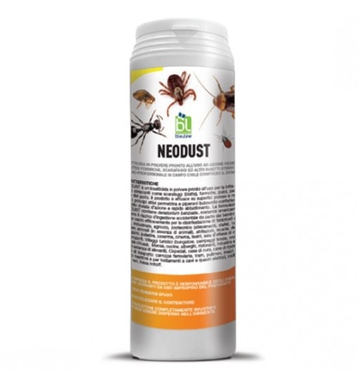 Neodust insetticida in polvere da 1 kg