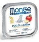 Monge monoproteico Puppy pollo con mela umido in vaschetta 150 gr
