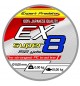 Trecciato Ex Super 8 mm 0,20 8 capi colore rosso