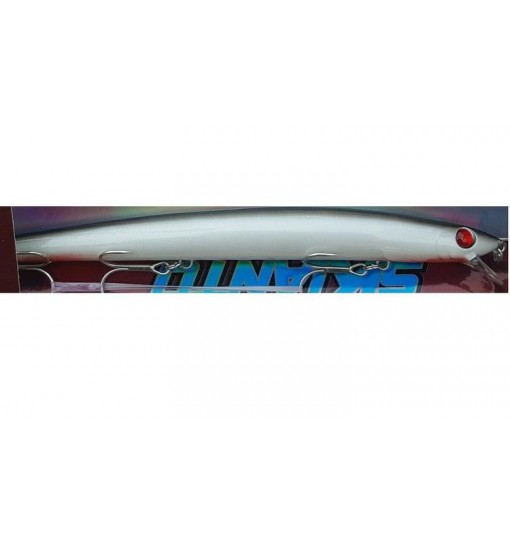 Pesciolino artificiale Long jerk 130 mm 20 gr Teiko Skianto colore ALR