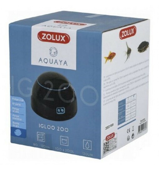 Aeratore Igloo 100 Zolux nero