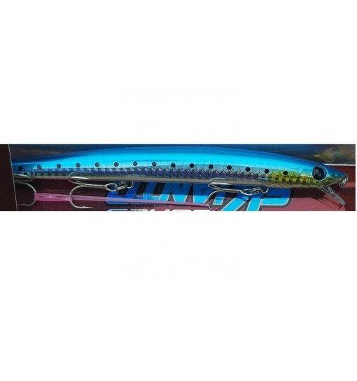 Pesciolino artificiale Long jerk 130 mm 20 gr Teiko Skianto colore SAR