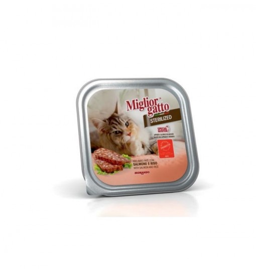 Miglior Gatto sterilizzato pollo agnello e ortaggi 100 gr