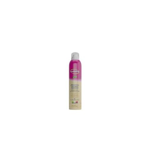 Shampoo secco spray mousse Latte e Vaniglia 300 ml oer cuccioli di cane e gatto inodorina