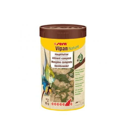 Mangime per pesci Sera Vipan Nature 60 gr