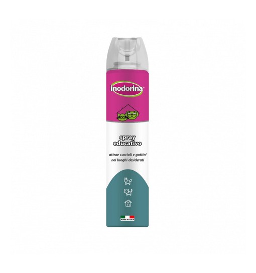 Spray Attrattivo educativo per cani e gatti Inodorina 300 ml