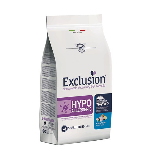 Hypoallergenic Exclusion Pesce e patate 2 kg