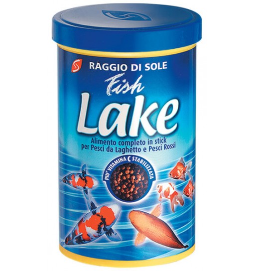 Mangime in granuli per carpe e pesci rossi da laghetto Lake fish raggio di sole 1000 ml