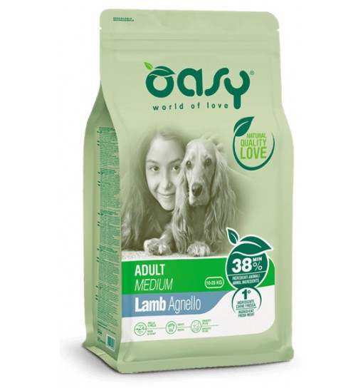 Oasy adult medium Agnello 3 kg