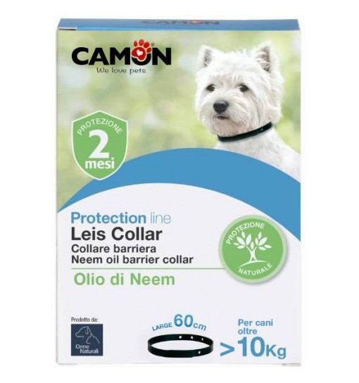 Collare olio di neem Leis camon per cani fino 10 kg 35 cm