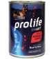 Prolife umido Manzo e riso Adult Medium large scatolette da 400gr Smart