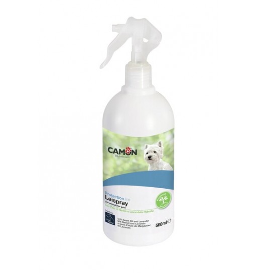 Spray all'olio di neem per cani e gatti Leispray Camon 500 ml