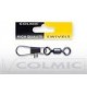 Girelle con moschettone snap Colmic mis 2 pz 6