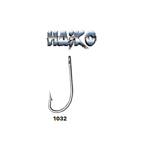 Amo Haiko serie 1032 2/0 pz 10 gambo lungo con occhiello in acciaio inox