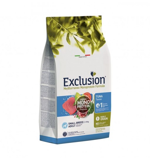 Exclusion cane small adult tonno monoproteico500 gr