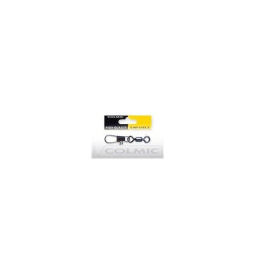 Girelle con moschettone snap Colmic mis 4 pz 6