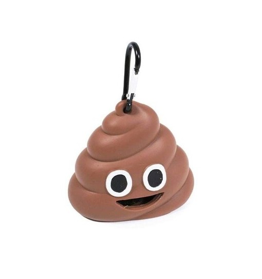 Porta sacchetti smiley dispenser con 1 rotolo farm company