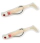 WEEDLESS Minnow bianco S3,5 cm 8,9 gr 10 nomura Artificiale gomma silicone