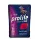Bustine umido sensitive Prolife grain free mini adult manzo con patate 100 gr