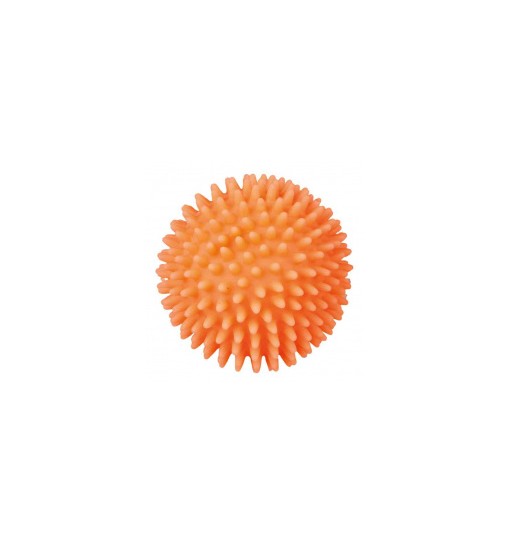 Palla Riccio per cani in vinile con squittio 7 cm