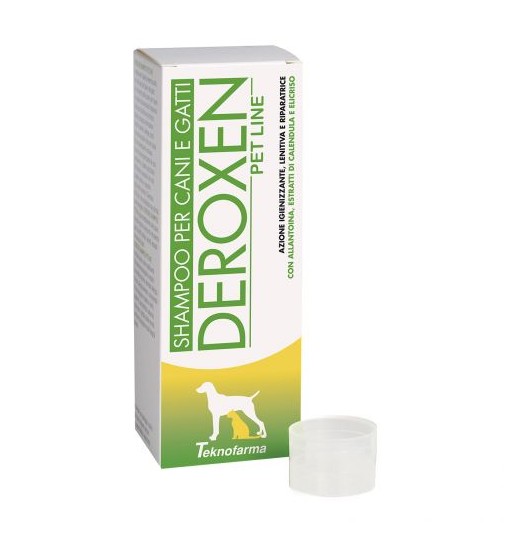 Deroxen Schiuma pet line cutanea Spray per gatti e cani 100 ml