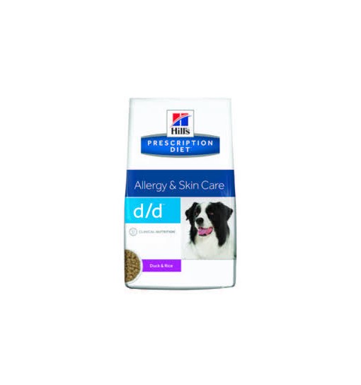 Hill's D/D Sensitive Anatra e riso cane 2 kg