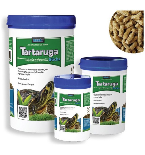 Mangime per tartarughe acquatiche Sticks 80 gr Animalin also