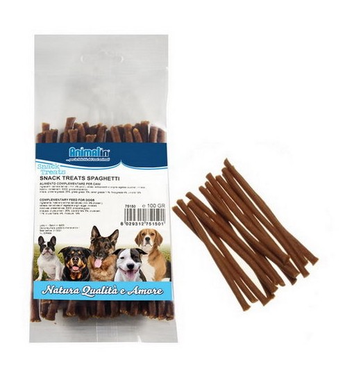 Snack Spaghetti 100 gr gusto pollo Animalin