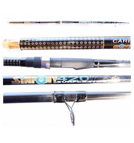 Canna da surf casting Sinfony 4,20 mt 140/180 gr