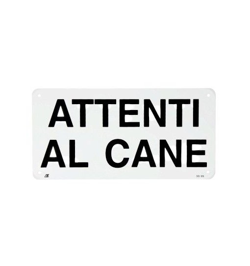 Cartello attenti al cane camon b511/a