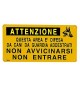 Cartello attenti al cane camon b511/a