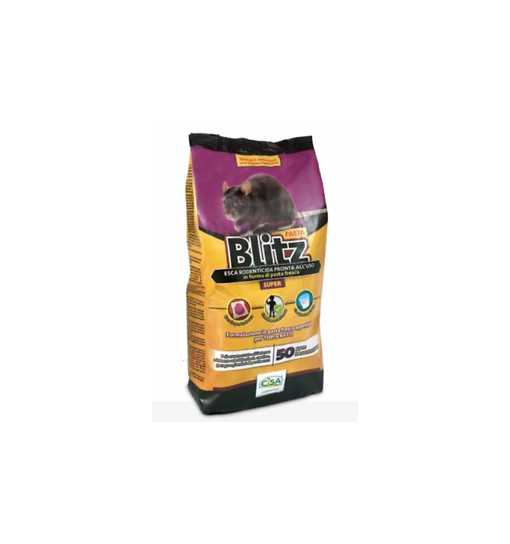 Esca Rodenticida Blitz pasta pronta all'uso 1,5 kg