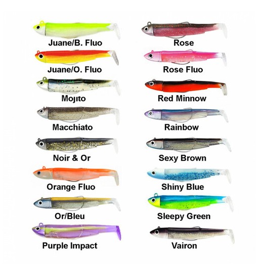 Black minnow 70 n 1 colore Kaki Ghost minnow 3 gr Shore BM 758