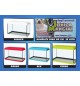 Acquario Nanolife kids 40 Bianco Verde Rosso e Blu