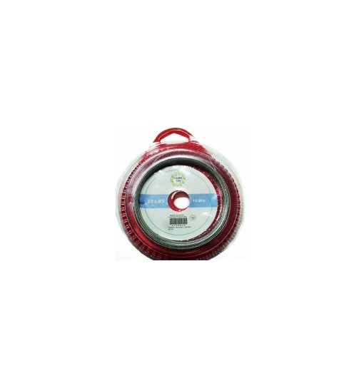 Cavetto acciaio termosaldante da 50 lb 10 mt leader line