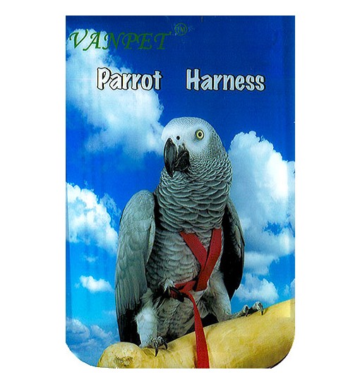 Pettorina per pappagalli parure XXS 75/110 gr Parrot Harness Also