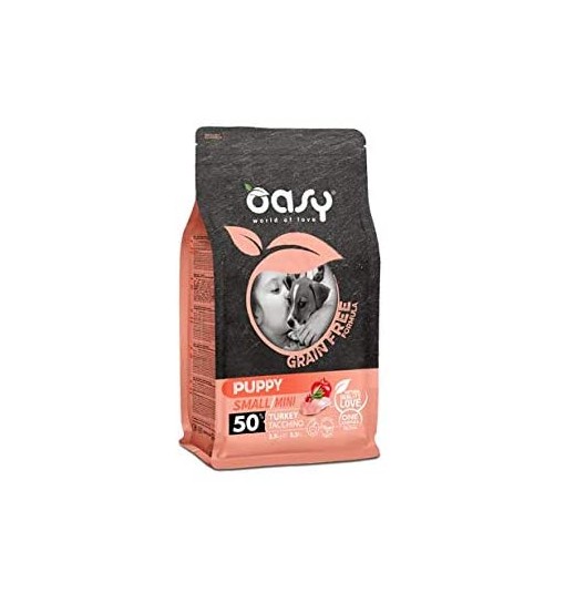 Puppy small mini tacchino Oasy grain free 800 gr