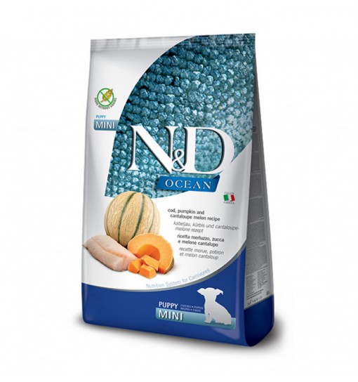 N&D Ocean Puppy mini 800 gr merluzzo