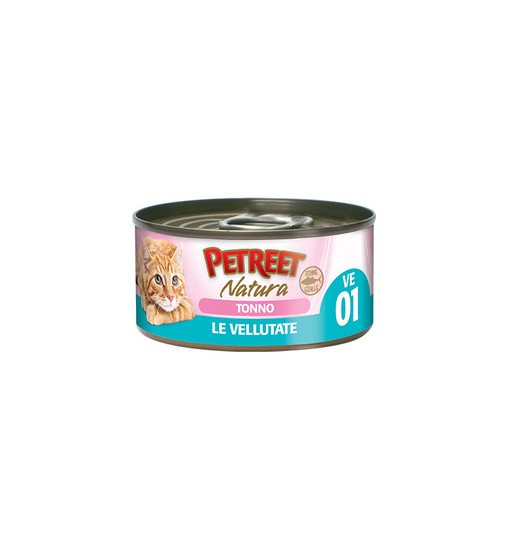 Petreet Natura le Vellutate sterilizzato tonno 70 gr st 01