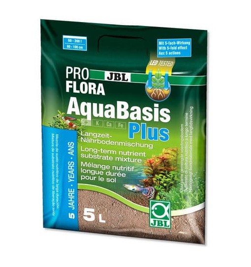 Fondo fertilizzante per piante acquario pro flora JBL 2,5 L