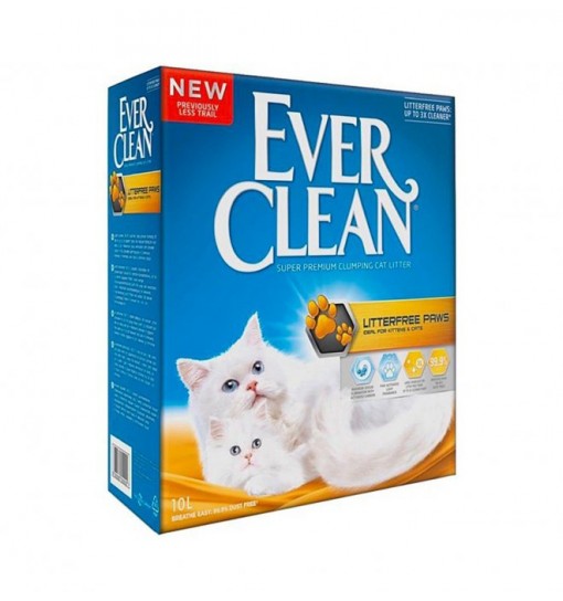 Lettiera per Gatti agglomerante Litterfree paws Ever Clean 10 L