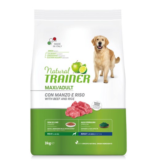 Natural Trainer manzo maxi 12 kg