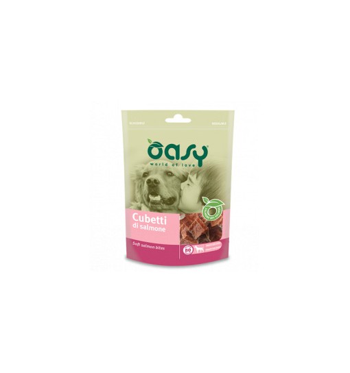 Snack Oasy Cubetti di Salmone 80 gr