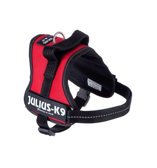 Pettorina Julius-K9 rossa 1/L 66/85 cm
