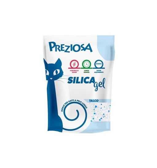 Silicio Preziosa Silca gel profumata Talco 6,5 kg