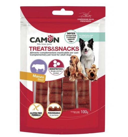 Snack per cani monoproteico Cavallo Treats & snacks Camon 100 gr